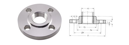 Threaded Flanges Suppliers, Manufacturers, Dealers and Exporters in India